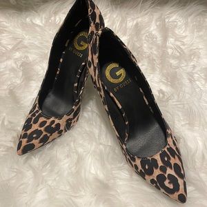 Guess Leopard Stiletto Pumps